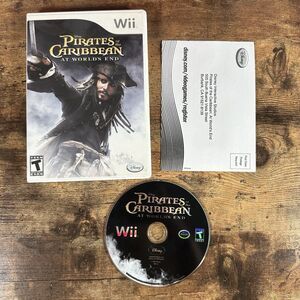 Pirates of the Caribbean At World's End - (Nintendo Wii, 2007) CASE & DISC ONLY